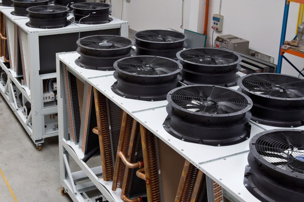 Vzduchem chlazený chladič